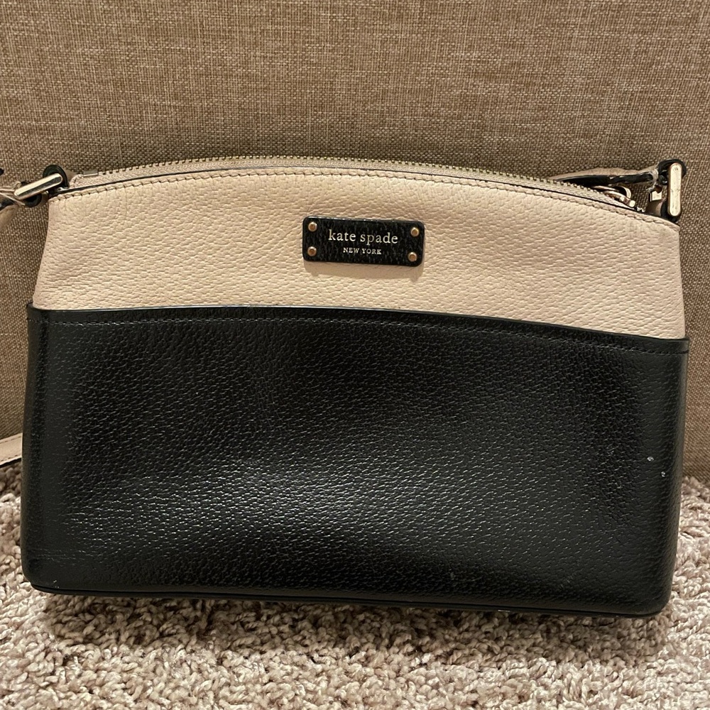Kate Spade black and tan purse